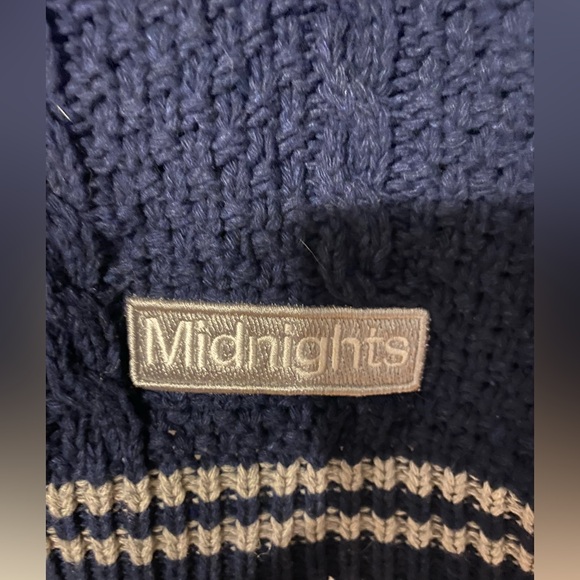 Taylor Swift Inspired Midnights Cardigan Navy and Silver XL/2XL - Picture 3 of 5